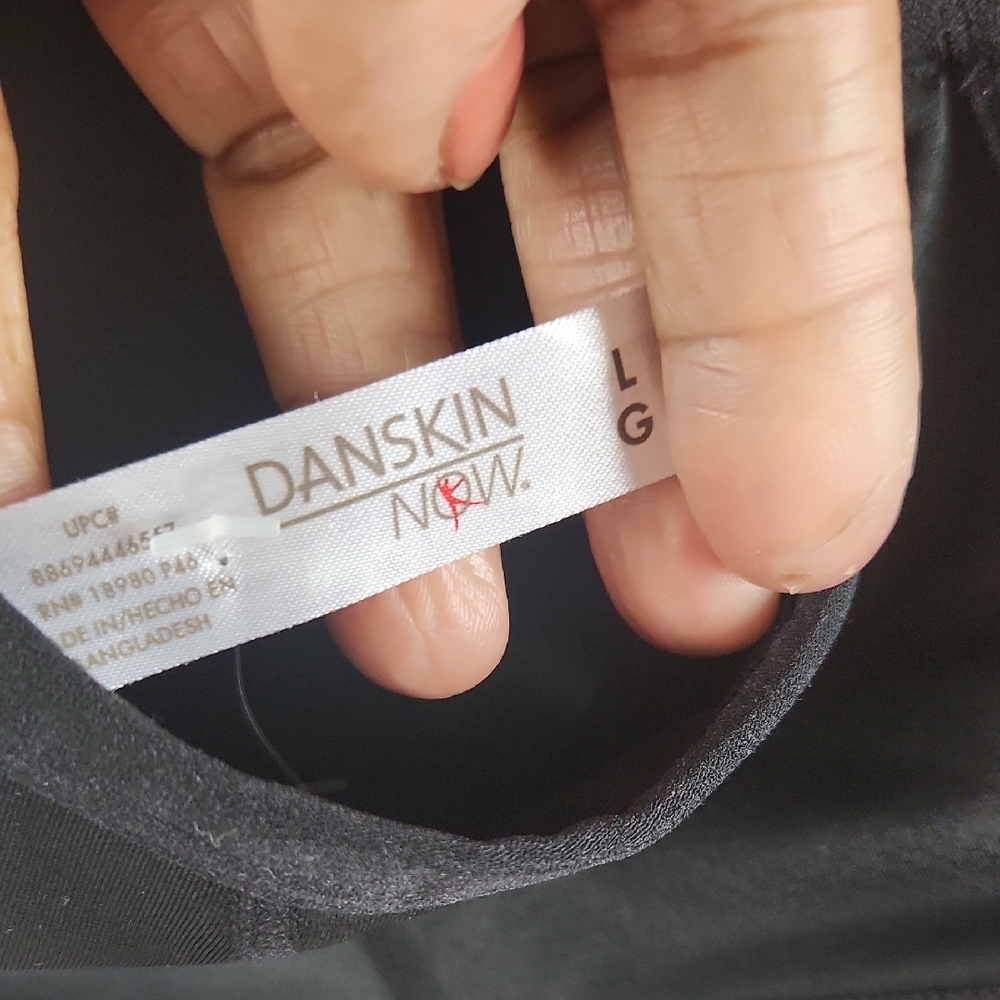 Danskin Classic Black Sports Bra - Picture 5 of 6